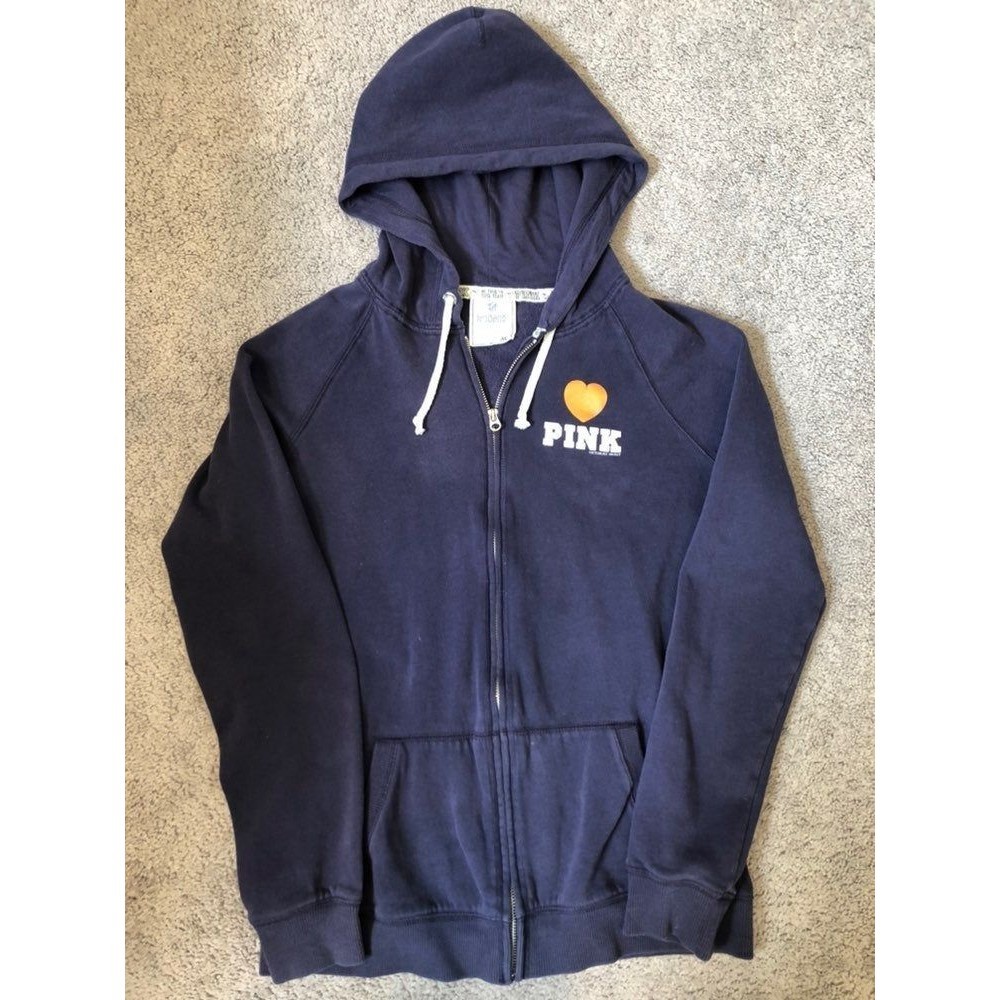 VS Pink Denver Broncos Bling Zip Hoodie - Picture 3 of 6